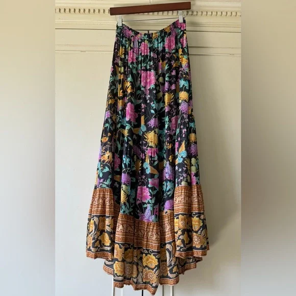 Spell Butterfly Garden Maxi Skirt - Medium